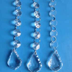 Křišťálový přívěsek na vánoční stromeček.