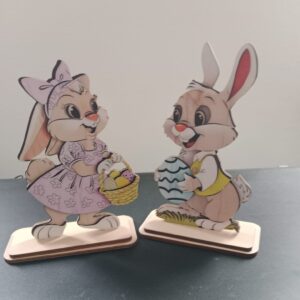 Vyřezávaná  velikonoční dekorace 6