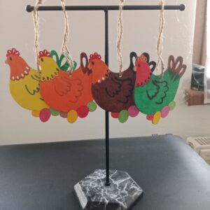 Vyřezávaná  velikonoční dekorace 13