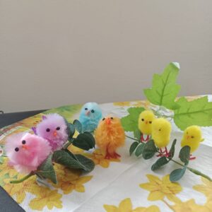 Kuřátka - barevná 3 cm